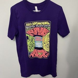 Sports Illustrated Shirt Madison Square Garden Walt Frazier Knicks New W/O Tags